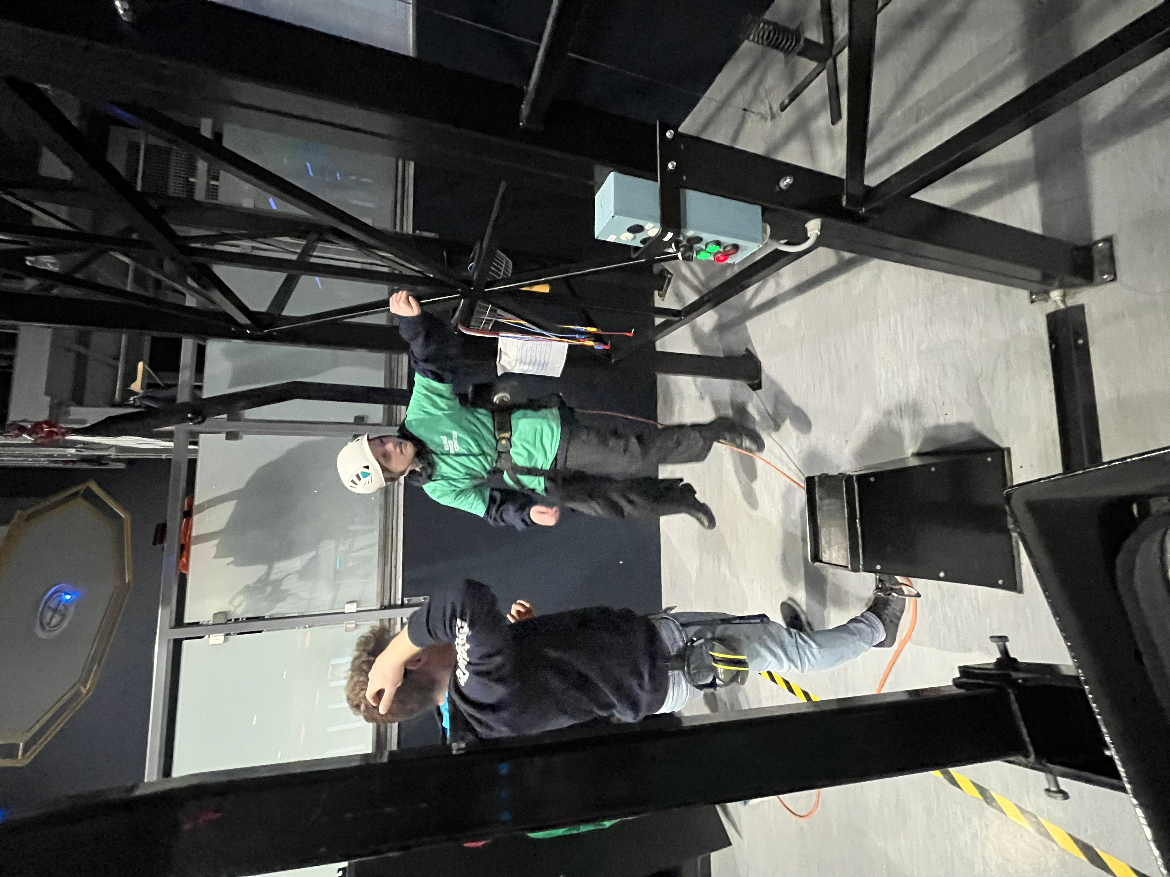 students participating in space camp activities
