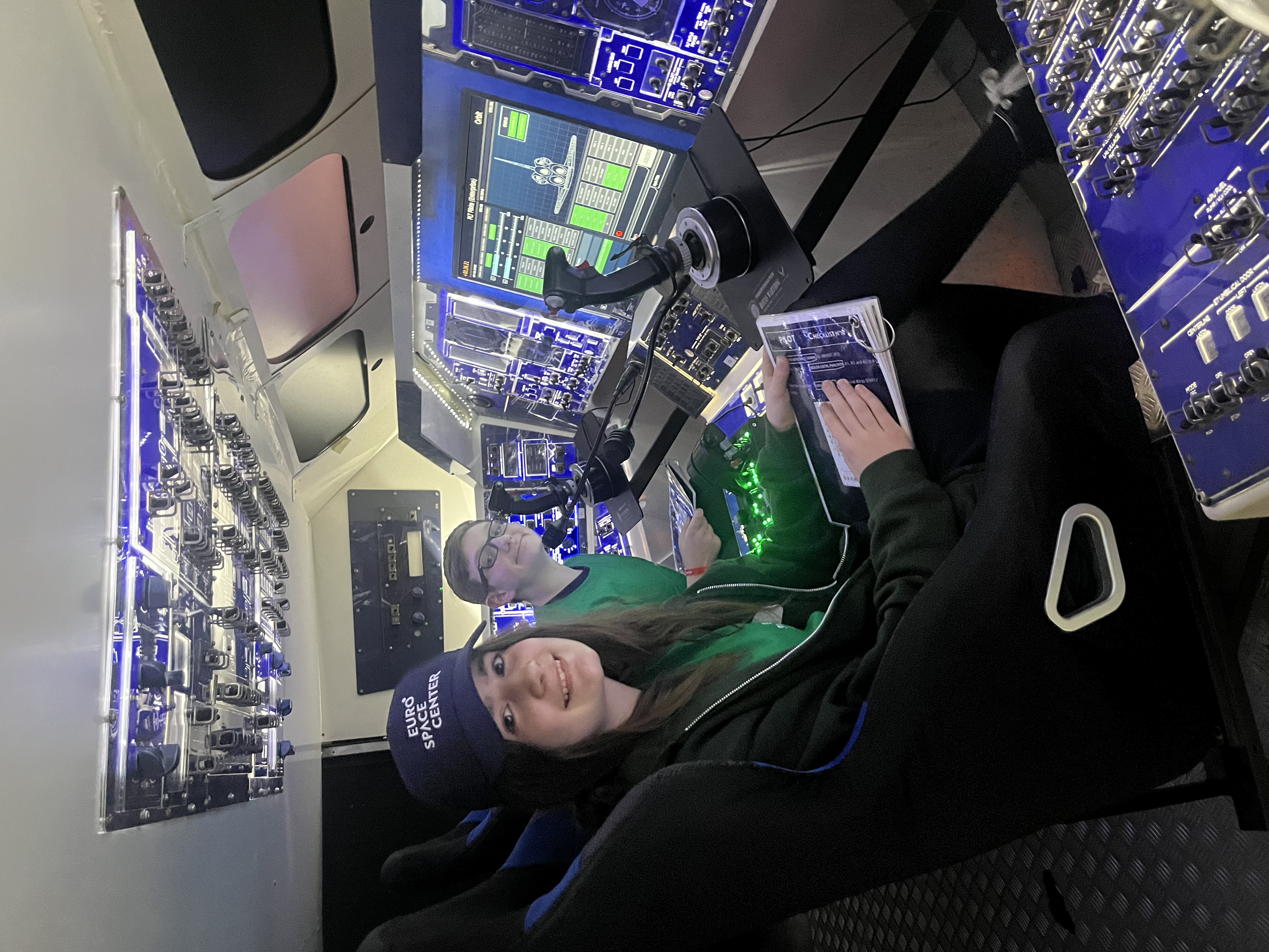 students participating in space camp activities