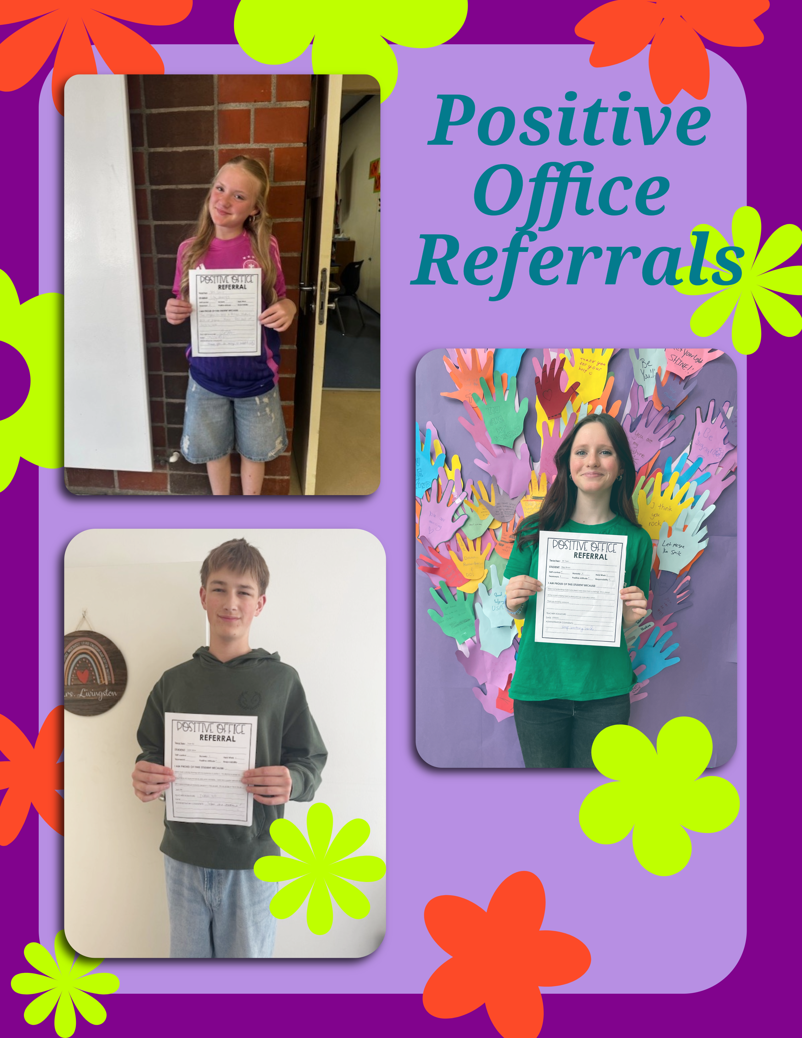 positive office referrals